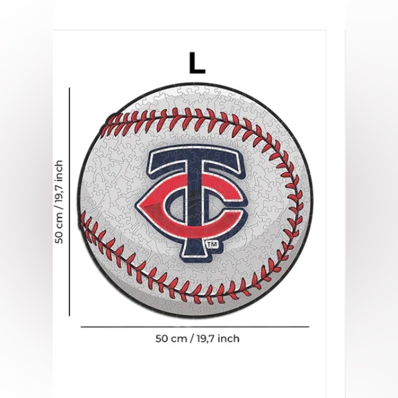 NWT Minnesota Twins™ - Wooden Puzzle - Picture 3 of 5